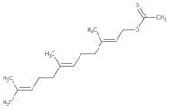 Farnesyl acetate, mixture of isomers, 96%