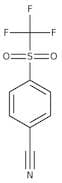 4-(Trifluoromethylsulfonyl)benzonitrile, 97+%