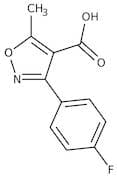 3-(4-Fluorophenyl)-5-methylisoxazole-4-carboxylic acid, 97%