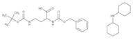 (S)-2-Benzyloxycarbonylamino-4-(Boc-amino)butyric acid dicyclohexylammonium salt, 98%