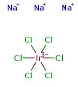 Sodium hexachloroiridate(III) hydrate, Ir 31.5% min