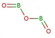 Boron oxide, 97.5% min, typically 98.5%