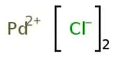 Palladium(II) chloride, solution, Pd 9.0-11.0% w/w (cont. Pd)