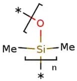Polydimethylsiloxane, trimethylsiloxy terminated, M.W. 9000
