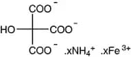 Ammonium iron(III) citrate, brown