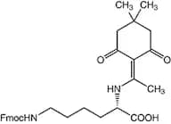 Nα-1-(4,4-Dimethyl-2,6-dioxocyclohex-1-ylidene)ethyl-Nε-Fmoc-L-lysine, 98%