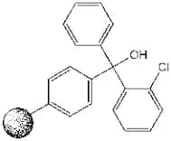 2-Chlorotrityl alcohol on polystyrene, 1% cross-linked, 100-200 mesh, 0.6-1.5 mmol/g