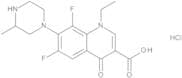 Lomefloxacin hydrochloride