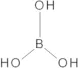 20 g/L Boric Acid Distillation Fluid, 50 x 10 mL, smart delivery PFA Tube