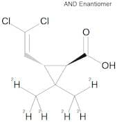trans-Permethrinic acid D6 (dimethyl D6) 100 µg/mL in Acetone