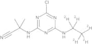 Cyanazine D5 (N-ethyl D5) 100 µg/mL in Acetone