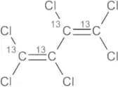 Hexachloro-1,3-butadiene 13C4 100 µg/mL in Acetone