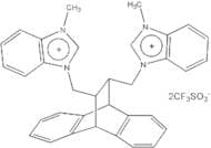 11,12-Bis[N-methyl-1H-benzimidazolium-3-methylene]-9,10-dihydro-9,10-ethanoanthracene bis(trifluor…