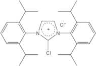 1,3-Bis(2,6-di-i-propylphenyl)-2-chloroimidazolium chloride, 98+%