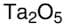 Tantalum(V) oxide, 99.8% (99.95+%-Ta)