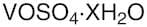 Vanadium(IV) sulfate oxide hydrate