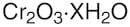 Chromium(III) oxide hydrate, 98%