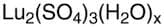 Lutetium(III) sulfate hydrate (99.9%-Lu) (REO)