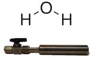 Water, 99.999% (PURATREM), 98-0295, contained in 50 ml Swagelok® cylinder (96-1070) for CVD/ALD