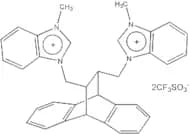 11,12-Bis[N-methyl-1H-benzimidazolium-3-methylene]-9,10-dihydro-9,10-ethanoanthracene bis(trifluor…