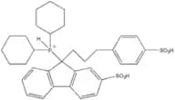 Dicyclohexyl-{9-[3-(4-sulfonylphenyl)propyl]-2-sulfonylfluoren-9-yl}phosphonium hydrogen sulfate, …
