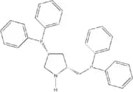 (2R,4R)-(+)-2-(Diphenyl­phosphinomethyl)-4-(diphenylphosphino)pyrrolidine, min. 97% (R,R-PPM)