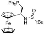 [S(R)]-N-[(1S)-1-Ferrocenylethyl-2-(diphenylphosphino)ethyl]-2-methyl-2-propanesulfinamide, 95%