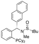 [S(R)]-N-[(S)-[2-(Dicyclohexylphosphino)phenyl]-2-naphthalenylmethyl]-N,2-dimethyl-2-propanesulfin…