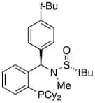 [S(R)]-N-[(R)-[2-(Dicyclohexylphosphanyl)phenyl](4-(tert-butyl)phenyl)methyl]-N,2-dimethyl-2-propa…
