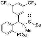 [S(R)]-N-[(R)-3,5-Bis(trifluoromethyl)phenyl][2-(dicyclohexylphosphanyl)phenyl]-N,2-dimethyl-2-pro…