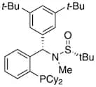 [S(R)]-N-[(S)-3,5-Bis(dimethylethyl)phenyl][2-(dicyclohexylphosphanyl)phenyl]-N,2-dimethyl-2-propa…