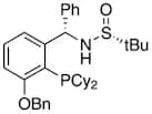 [S(R)]-N-[(S)-[(3-(Benzyloxy)-2-(dicyclohexylphosphino)phenyl)phenylmethyl]-2-methyl-2-propanesulf…