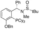 [S(R)]-N-[(S)-[(3-(Benzyloxy)-2-(dicyclohexylphosphino)phenyl)phenylmethyl]-N,2-dimethyl-2-propane…