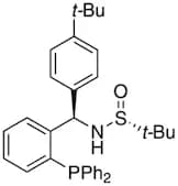 [S(R)]-N-[(R)-(4-(tert-Butyl)phenyl)[2-(diphenylphosphino)phenyl]methyl]-2-methyl-2-propanesulfina…