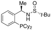 [S(R)]-N-((1R)-1-(2-(Dicyclohexylphosphino)phenyl)ethyl)-2-methyl-2-propanesulfinamide, 95%