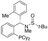[S(R)]-N-[(S)-(2-Methylphenyl)[2-(dicyclohexylphosphino)phenyl]methyl]-N,2-dimethyl-2-propanesulfi…