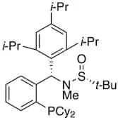[S(R)]-N-((S)-(2-(Dicyclohexylphosphino)phenyl)(2,4,6-triisopropylphenyl)methyl)-N,2-dimethyl-2-pr…