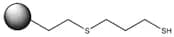 3-Mercaptopropyl ethyl sulfide Silica (60⁺, low-cross linking) (PhosphonicS SPM32)