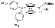 (R)-(-)-1-{(S)-2-[Bis(4-trifluoromethylphenyl)phosphino]ferrocenyl}ethyl-di-t-butylphosphine, min.…