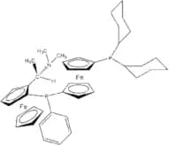 1-{[(S)-Ferrocenyl-2-(R)-ethyl-1-dimethylamino)phenyl]-(S)-phosphino}-1'-dicyclohexylphosphino­fer…