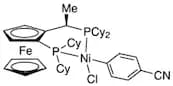 Chloro(4-cyanophenyl){(R)-1-[(S)-2-(dicyclohexylphosphino)ferrocenyl]ethyl (dicyclohexylphosphine)…