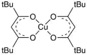 Bis(2,2,6,6-tetramethyl-3,5-heptanedionato)copper(II), 99% [Cu(TMHD)₂]
