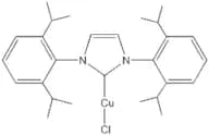 Chloro[1,3-bis(2,6-di-i-propylphenyl)imidazol-2-ylidene]copper(I), 98%