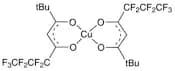 Bis(6,6,7,7,8,8,8-heptafluoro-2,2-dimethyl-3,5-octanedionate)copper(II) [Cu(FOD)₂]