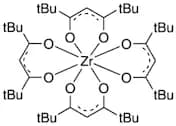 Tetrakis(2,2,6,6-tetramethyl-3,5-heptanedionato)zirconium(IV), 99% [Zr(TMHD)₄]