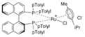 Chloro[(S)-(-)-2,2'-bis(di-p-tolylphosphino)-1,1'-binaphthyl](p-cymene)ruthenium(II) chloride [RuC…