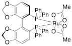 Diacetato[(R)-(+)-5,5'-bis(diphenylphosphino)-4,4'-bi-1,3-benzodioxole]ruthenium(II) Ru(OAc)₂[(R)-…