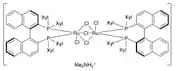 Dimethylammonium dichlorotri(μ-chloro)bis{(R)-(+)-2,2'-bis[di(3,5-xylyl)phosphino]-1,1'-binaphthyl…