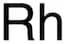 Rhodium, 5% on activated wood carbon, reduced, 50% water wet paste (Escat™ 3401)