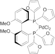 Dichloro[(R)-(+)-2,2'-bis(di-2-furanylphosphino)-6,6'-dimethoxy-1,1'-biphenyl]palladium(II)